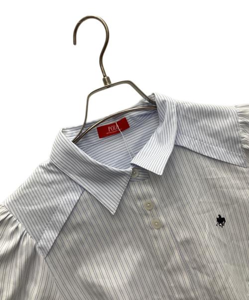 POLO BCS（ポロ・ビーシーエス）POLO BCS (ポロ・ビーシーエス) DazzliN (ダズリン) ヘムレイヤードシャツワンピース ブルー サイズ:M 未使用品の古着・服飾アイテム