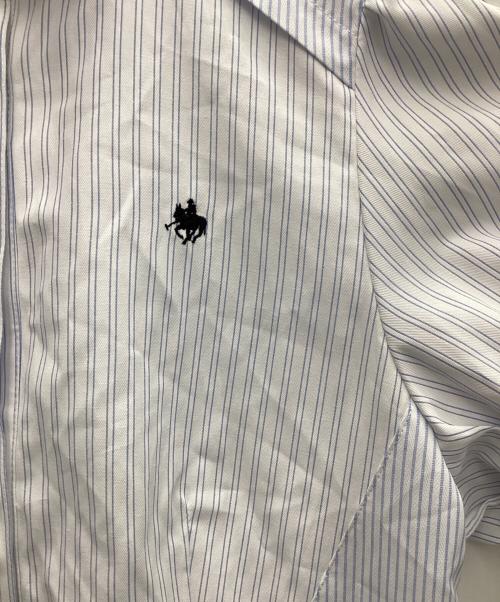 POLO BCS（ポロ・ビーシーエス）POLO BCS (ポロ・ビーシーエス) DazzliN (ダズリン) ヘムレイヤードシャツワンピース ブルー サイズ:M 未使用品の古着・服飾アイテム