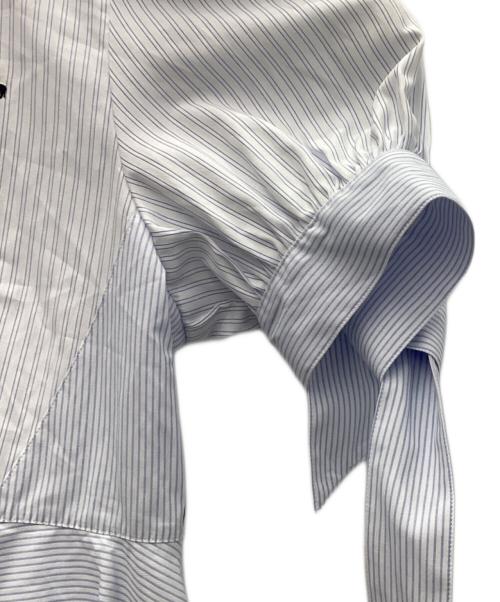 POLO BCS（ポロ・ビーシーエス）POLO BCS (ポロ・ビーシーエス) DazzliN (ダズリン) ヘムレイヤードシャツワンピース ブルー サイズ:M 未使用品の古着・服飾アイテム