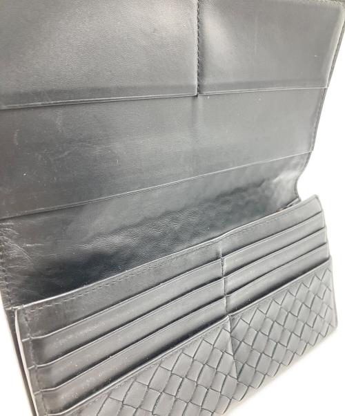 BOTTEGA VENETA（ボッテガベネタ）BOTTEGA VENETA (ボッテガベネタ) 長財布 ブラックの古着・服飾アイテム