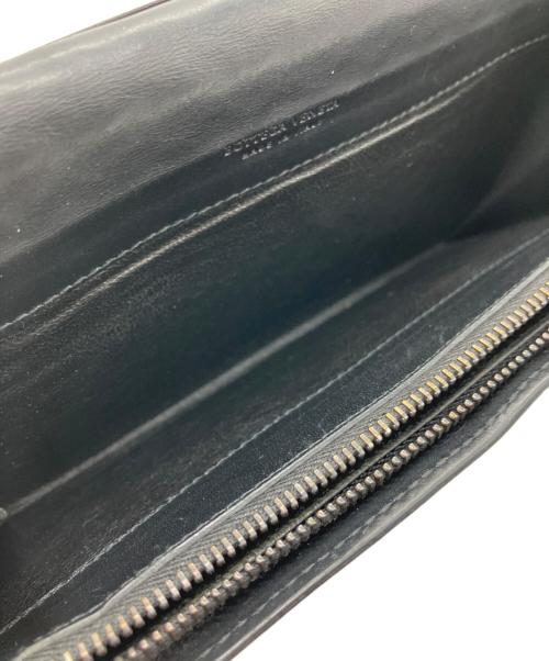 BOTTEGA VENETA（ボッテガベネタ）BOTTEGA VENETA (ボッテガベネタ) 長財布 ブラックの古着・服飾アイテム