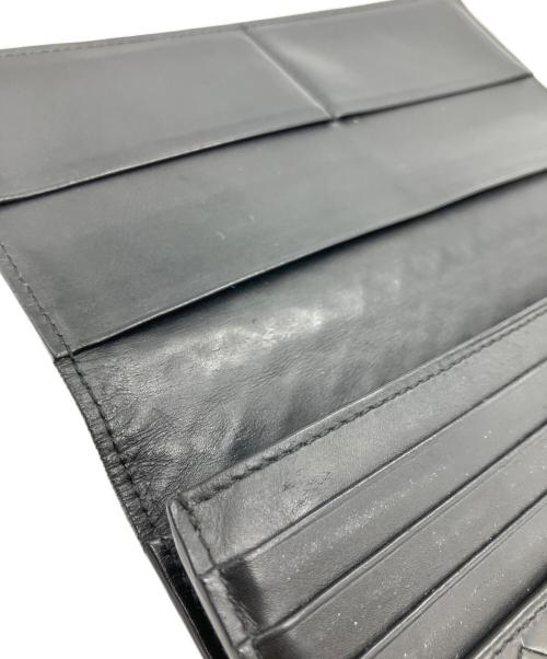 BOTTEGA VENETA（ボッテガベネタ）BOTTEGA VENETA (ボッテガベネタ) 長財布 ブラックの古着・服飾アイテム