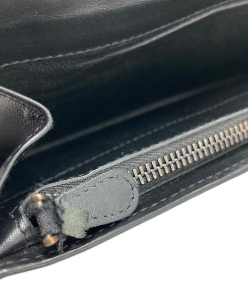 BOTTEGA VENETA（ボッテガベネタ）BOTTEGA VENETA (ボッテガベネタ) 長財布 ブラックの古着・服飾アイテム