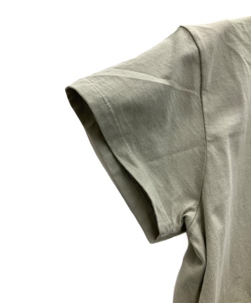 MM6 Maison Margiela（エムエムシックスメゾンマルジェラ）MM6 Maison Margiela (エムエムシックスメゾンマルジェラ) 半袖カットソー ベージュ サイズ:Sの古着・服飾アイテム