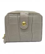 IL BISONTEイル ビゾンテ）の古着「2つ折り財布」｜グレー