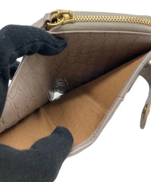 IL BISONTE（イル ビゾンテ）IL BISONTE (イル ビゾンテ) 2つ折り財布 グレーの古着・服飾アイテム