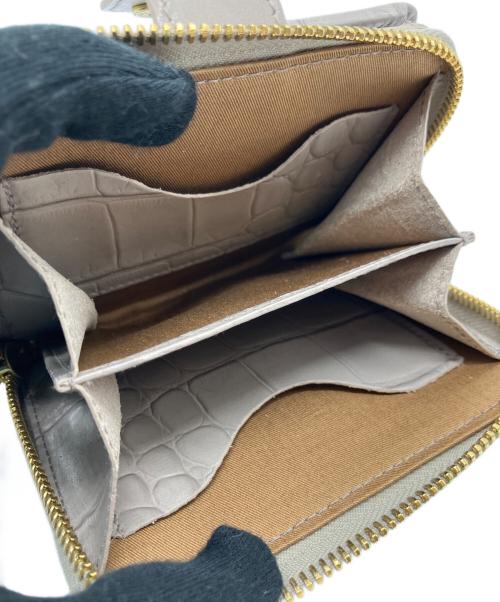 IL BISONTE（イル ビゾンテ）IL BISONTE (イル ビゾンテ) 2つ折り財布 グレーの古着・服飾アイテム