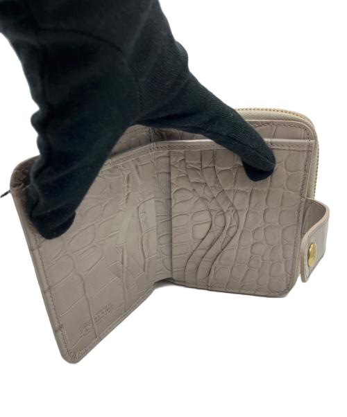 IL BISONTE（イル ビゾンテ）IL BISONTE (イル ビゾンテ) 2つ折り財布 グレーの古着・服飾アイテム