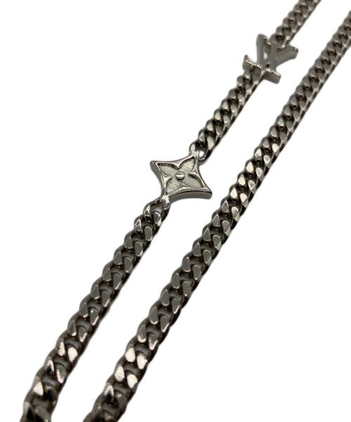 LOUIS VUITTON（ルイ ヴィトン）LOUIS VUITTON (ルイ ヴィトン) ネックレス・モノグラム ロウ シルバーの古着・服飾アイテム