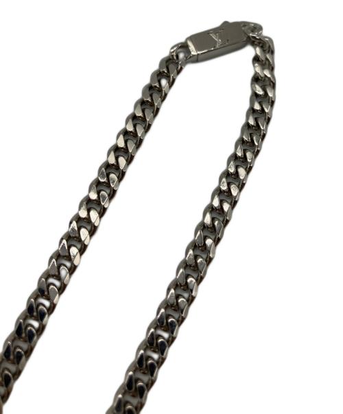 LOUIS VUITTON（ルイ ヴィトン）LOUIS VUITTON (ルイ ヴィトン) ネックレス・モノグラム ロウ シルバーの古着・服飾アイテム