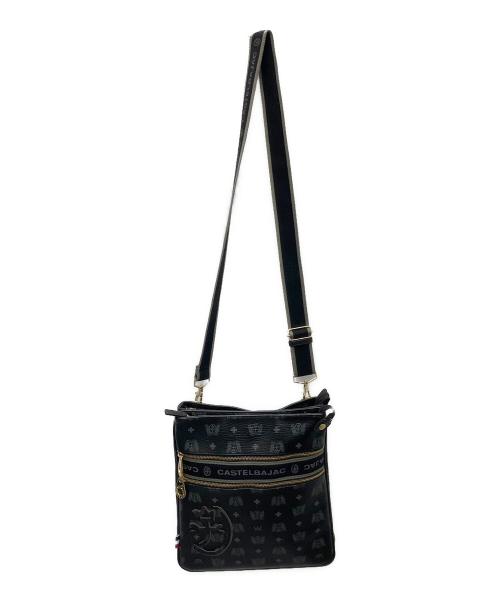CASTELBAJAC（カステルバジャック）CASTELBAJAC (カステルバジャック) ショルダーバッグ ブラックの古着・服飾アイテム