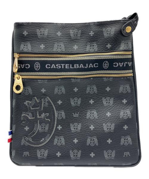 CASTELBAJAC（カステルバジャック）CASTELBAJAC (カステルバジャック) ショルダーバッグ ブラックの古着・服飾アイテム
