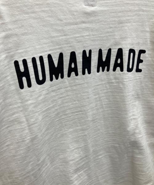 HUMAN MADE（ヒューマンメイド）HUMAN MADE (ヒューマンメイド) ヘンリーネックカットソー ホワイト サイズ:XXLの古着・服飾アイテム
