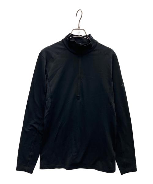 ARC'TERYX（アークテリクス）ARC'TERYX (アークテリクス) RHO HYBRID 1/2 ZIP M ブラック サイズ:Sの古着・服飾アイテム
