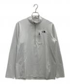 THE NORTH FACEザ ノース フェイス）の古着「ロングスリーブフラッシュドライスリーディージップアップ」｜グレー