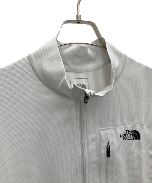 THE NORTH FACE（ザ ノース フェイス）THE NORTH FACE (ザ ノース フェイス) ロングスリーブフラッシュドライスリーディージップアップ グレー サイズ:XLの古着・服飾アイテム
