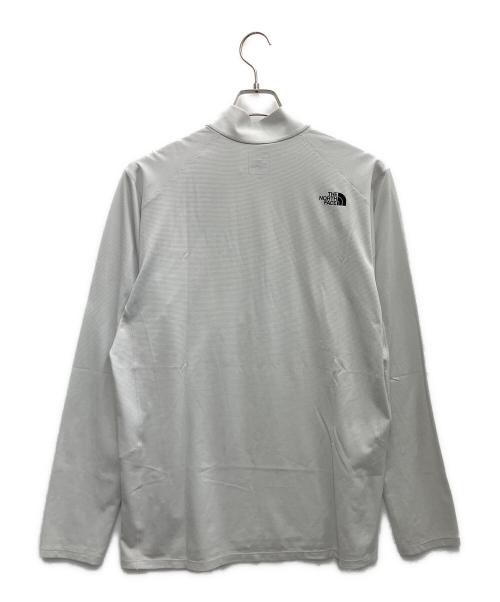 THE NORTH FACE（ザ ノース フェイス）THE NORTH FACE (ザ ノース フェイス) ロングスリーブフラッシュドライスリーディージップアップ グレー サイズ:XLの古着・服飾アイテム