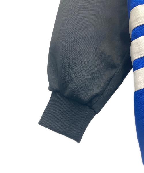 adidas（アディダス）adidas (アディダス) ハーフジップジャージ ブルー×ブラック サイズ:XOの古着・服飾アイテム