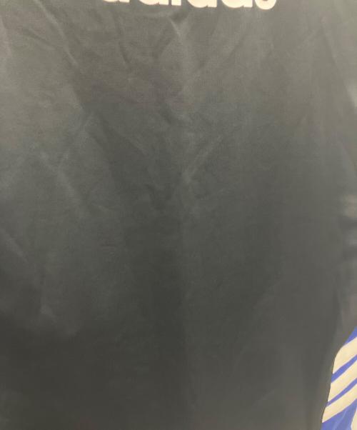 adidas（アディダス）adidas (アディダス) ハーフジップジャージ ブルー×ブラック サイズ:XOの古着・服飾アイテム
