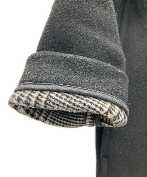 LONDON Tradition（ロンドントラディション）LONDON Tradition (ロンドントラディション) ノーカラーコート ブラック サイズ:Sの古着・服飾アイテム