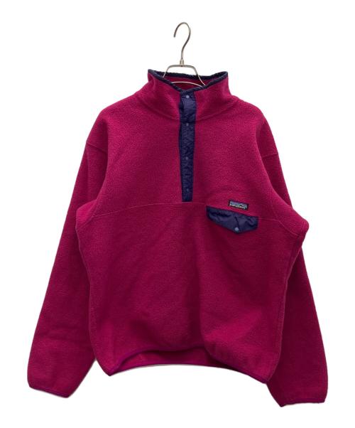 Patagonia（パタゴニア）Patagonia (パタゴニア) ハーフボタンフリースジャケット パープル サイズ:Mの古着・服飾アイテム