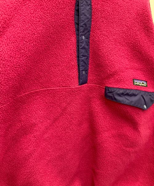 Patagonia（パタゴニア）Patagonia (パタゴニア) ハーフボタンフリースジャケット パープル サイズ:Mの古着・服飾アイテム