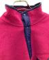 中古・古着 Patagonia (パタゴニア) ハーフボタンフリースジャケット パープル サイズ:M：12000円