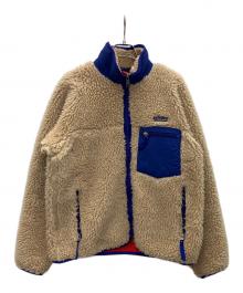 Patagonia（パタゴニア）の古着「クラシックレトロカーディガン」｜ベージュ×ブルー