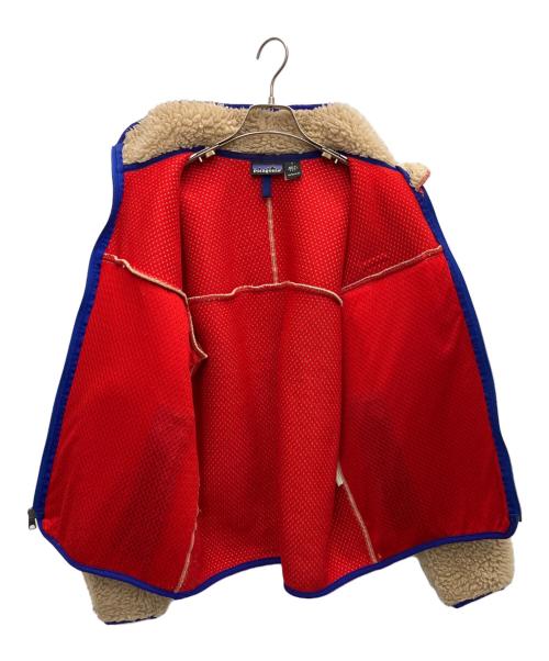 Patagonia（パタゴニア）Patagonia (パタゴニア) クラシックレトロカーディガン ベージュ×ブルー サイズ:Sの古着・服飾アイテム