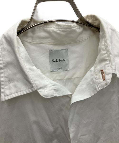 PAUL SMITH（ポールスミス）Paul Smith (ポールスミス) 長袖シャツ ホワイト サイズ:Lの古着・服飾アイテム