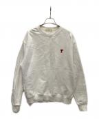 AMI PARISアミ パリス）の古着「スウェット」｜ホワイト