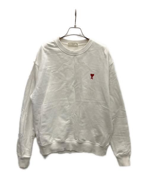 AMI PARIS（アミ パリス）AMI PARIS (アミ パリス) スウェット ホワイト サイズ:-の古着・服飾アイテム