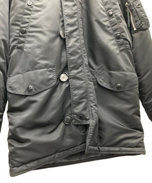 ALPHA（アルファ）ALPHA (アルファ) N-3Bタイプコート ブラック サイズ:Lの古着・服飾アイテム