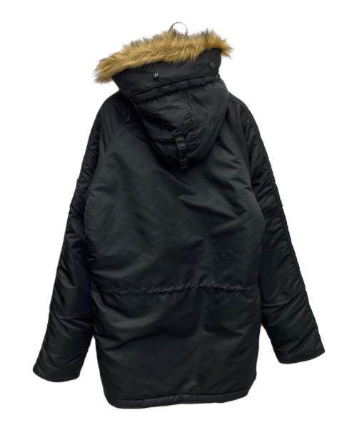 ALPHA（アルファ）ALPHA (アルファ) N-3Bタイプコート ブラック サイズ:Lの古着・服飾アイテム