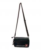 LUGGAGE LABELラゲッジ レーベル）の古着「ショルダーポーチ」｜ブラウン×ブラック