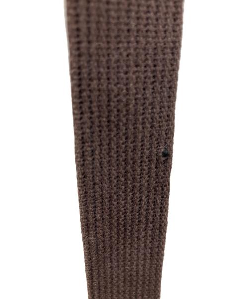 LUGGAGE LABEL（ラゲッジ レーベル）LUGGAGE LABEL (ラゲッジ レーベル) ショルダーポーチ ブラウン×ブラックの古着・服飾アイテム