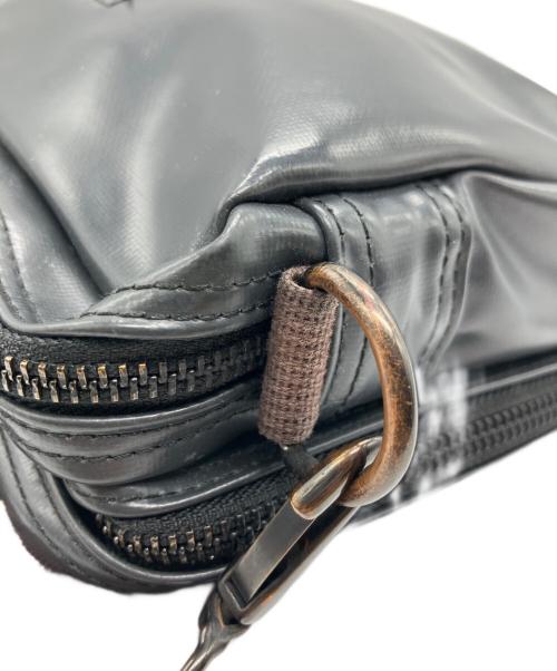 LUGGAGE LABEL（ラゲッジ レーベル）LUGGAGE LABEL (ラゲッジ レーベル) ショルダーポーチ ブラウン×ブラックの古着・服飾アイテム