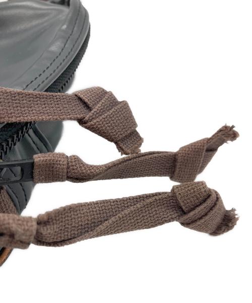 LUGGAGE LABEL（ラゲッジ レーベル）LUGGAGE LABEL (ラゲッジ レーベル) ショルダーポーチ ブラウン×ブラックの古着・服飾アイテム