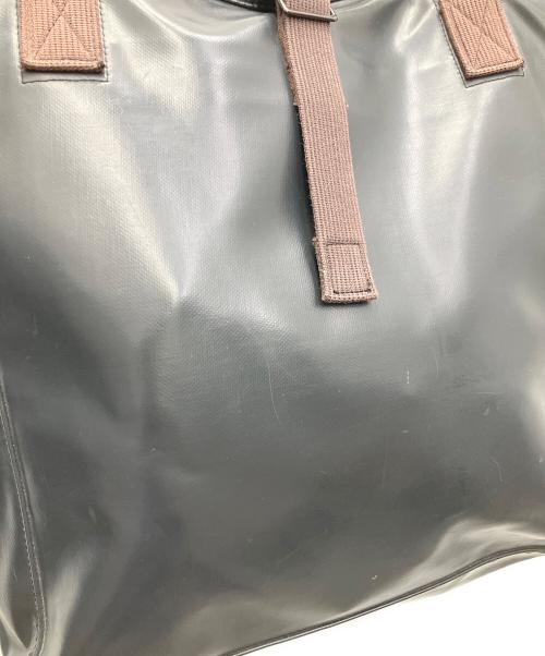 LUGGAGE LABEL（ラゲッジ レーベル）LUGGAGE LABEL (ラゲッジ レーベル) トートバッグ ブラウン×ブラックの古着・服飾アイテム