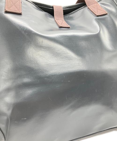 LUGGAGE LABEL（ラゲッジ レーベル）LUGGAGE LABEL (ラゲッジ レーベル) トートバッグ ブラウン×ブラックの古着・服飾アイテム