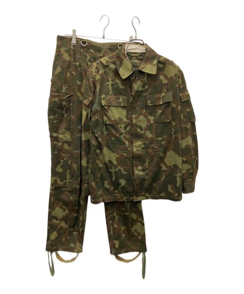 -（-）- (-) ミリタリージャケットセットアップ ブラウン×オリーブ サイズ:SIZE 46 4の古着・服飾アイテム