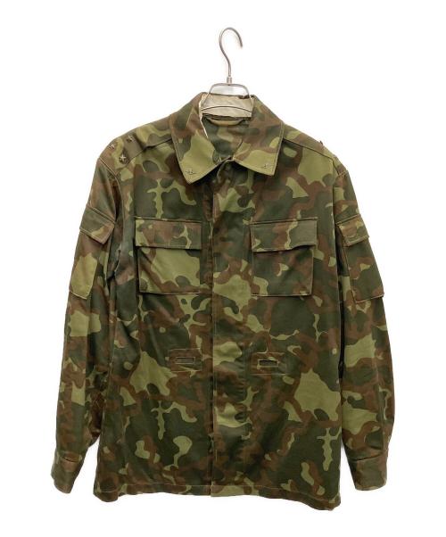 -（-）- (-) ミリタリージャケットセットアップ ブラウン×オリーブ サイズ:SIZE 46 4の古着・服飾アイテム