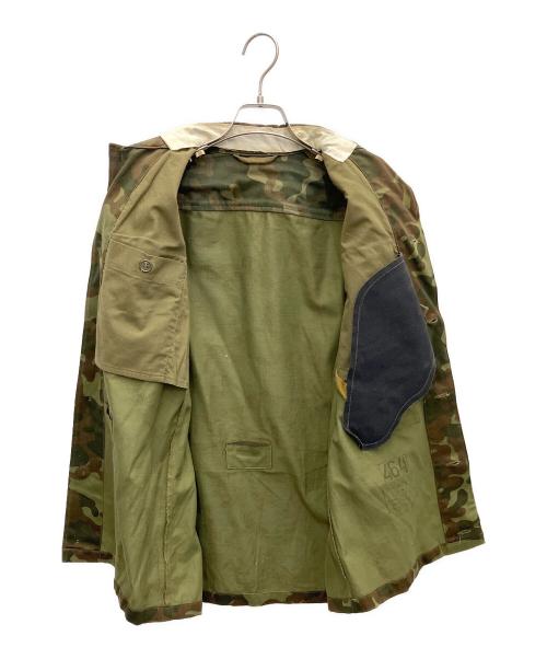 -（-）- (-) ミリタリージャケットセットアップ ブラウン×オリーブ サイズ:SIZE 46 4の古着・服飾アイテム