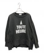 siro de labonteシロ デ ボランテ）の古着「スウェット」｜ブラック