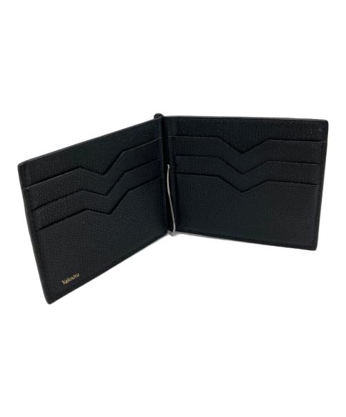 Valextra（ヴァレクストラ）Valextra (ヴァレクストラ) マネークリップ ブラックの古着・服飾アイテム