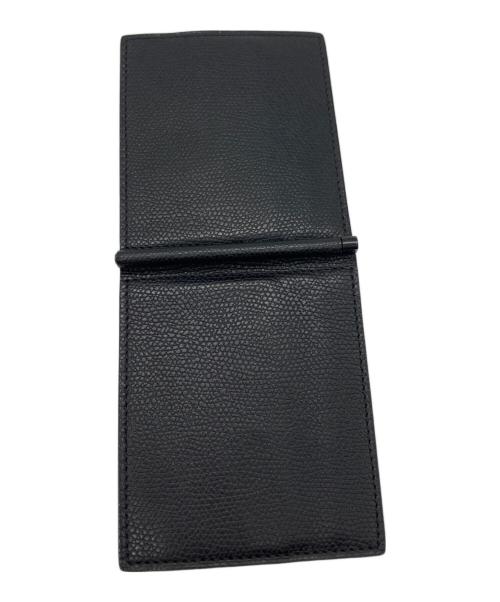 Valextra（ヴァレクストラ）Valextra (ヴァレクストラ) マネークリップ ブラックの古着・服飾アイテム