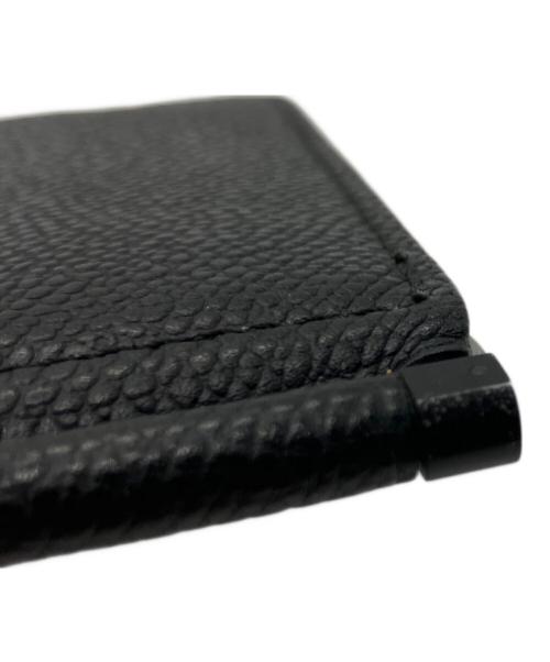 Valextra（ヴァレクストラ）Valextra (ヴァレクストラ) マネークリップ ブラックの古着・服飾アイテム