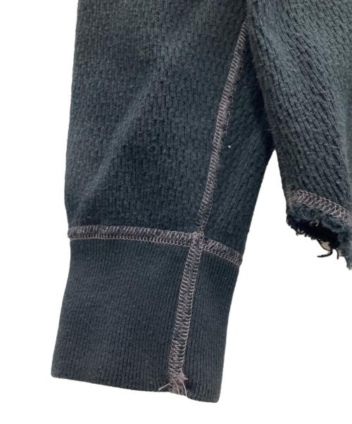 BUZZ RICKSON'S（バズリクソンズ）Buzz Rickson's (バズリクソンズ) 長袖カットソー ブラック サイズ:Lの古着・服飾アイテム