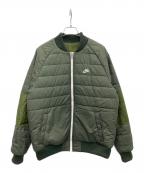 NIKEナイキ）の古着「NSW TF RPL レガシーボンバージャケット」｜カーキ