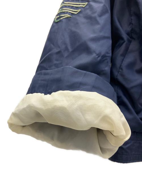 adidas（アディダス）adidas (アディダス) ナイロンジャケット ネイビー×グリーン サイズ:Sの古着・服飾アイテム